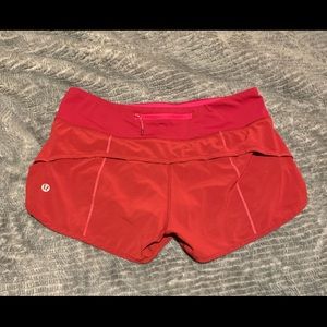Lululemon Speed Short size 4